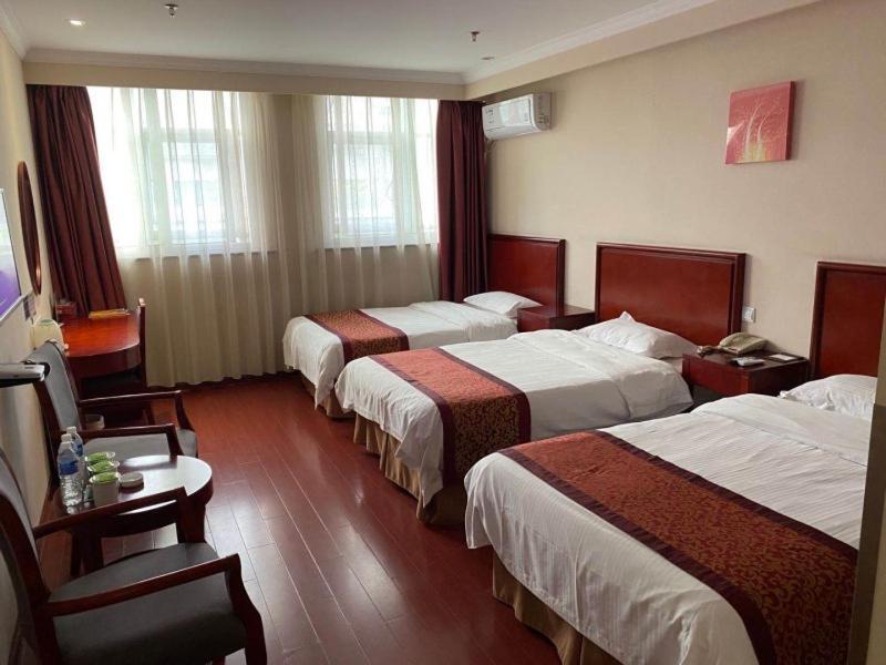Greentree Inn Jiangsu Yancheng Dongtai Honglan Road Pedestrian Street Express Hotel Esterno foto