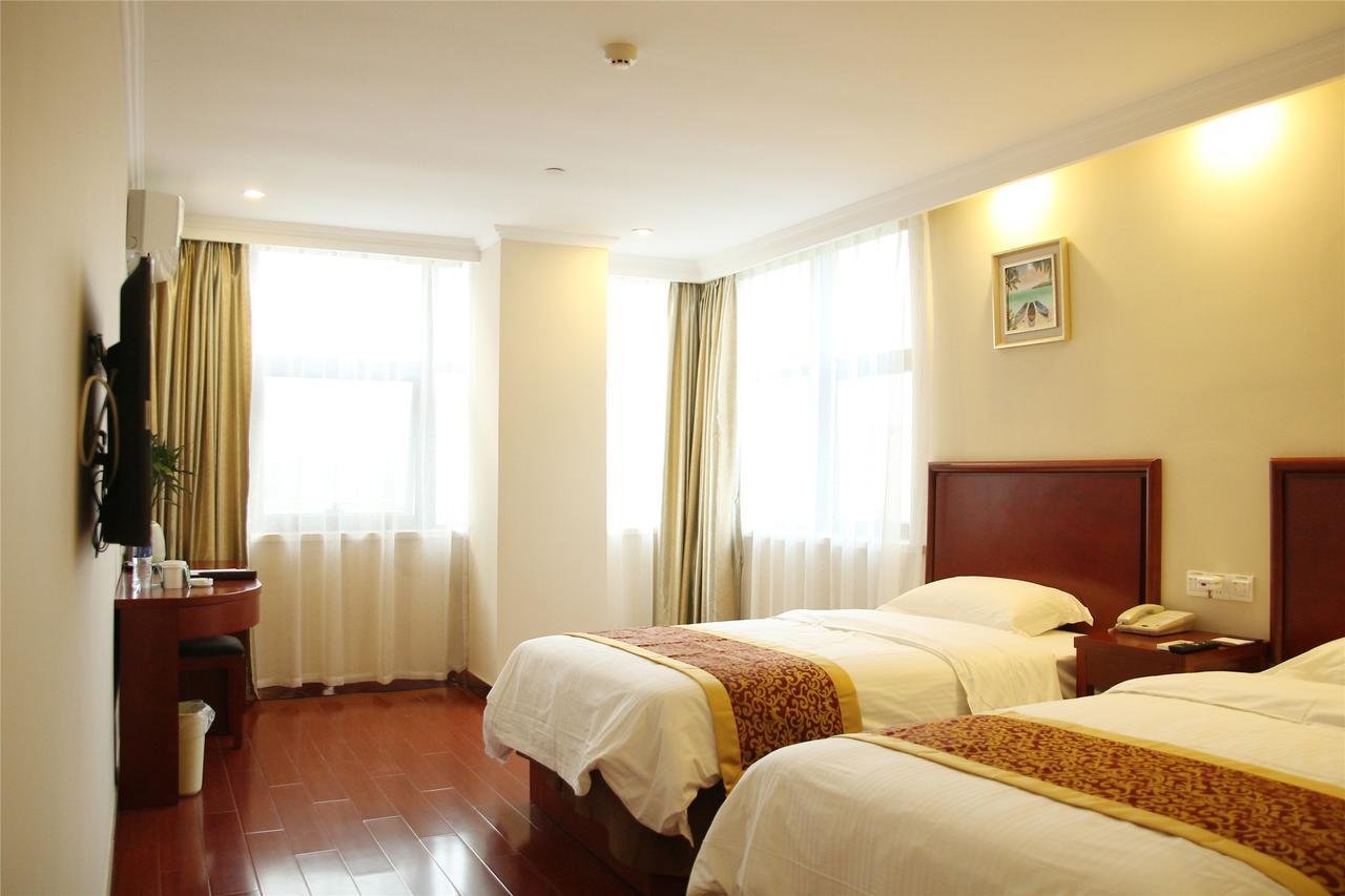 Greentree Inn Jiangsu Yancheng Dongtai Honglan Road Pedestrian Street Express Hotel Esterno foto