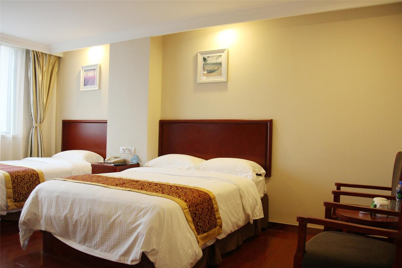 Greentree Inn Jiangsu Yancheng Dongtai Honglan Road Pedestrian Street Express Hotel Esterno foto