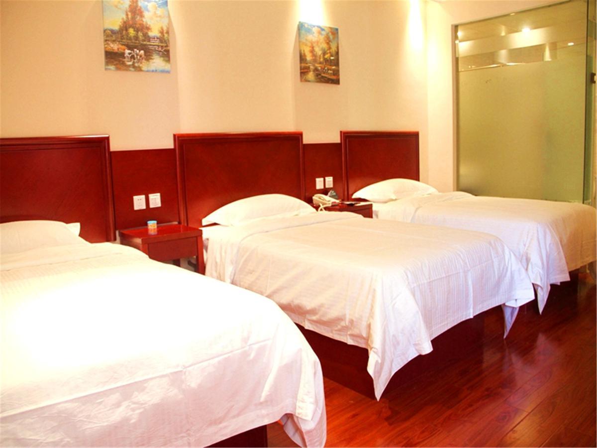 Greentree Inn Jiangsu Yancheng Dongtai Honglan Road Pedestrian Street Express Hotel Esterno foto