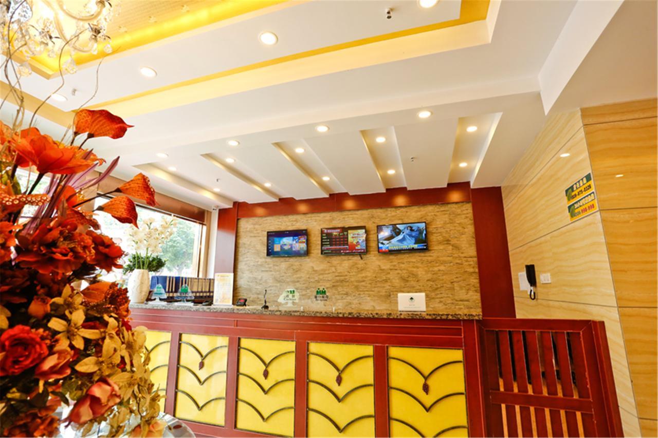 Greentree Inn Jiangsu Yancheng Dongtai Honglan Road Pedestrian Street Express Hotel Esterno foto