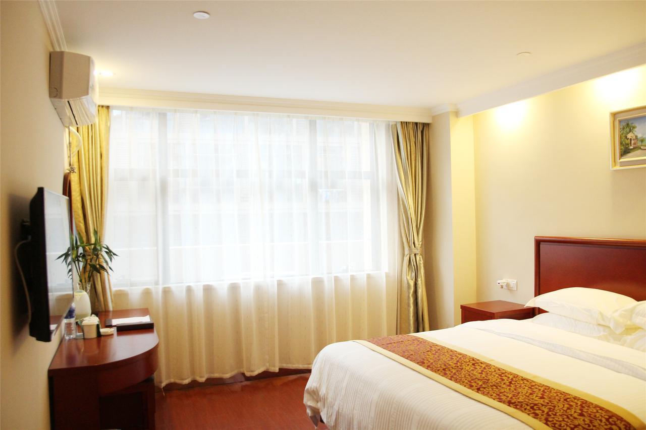 Greentree Inn Jiangsu Yancheng Dongtai Honglan Road Pedestrian Street Express Hotel Esterno foto
