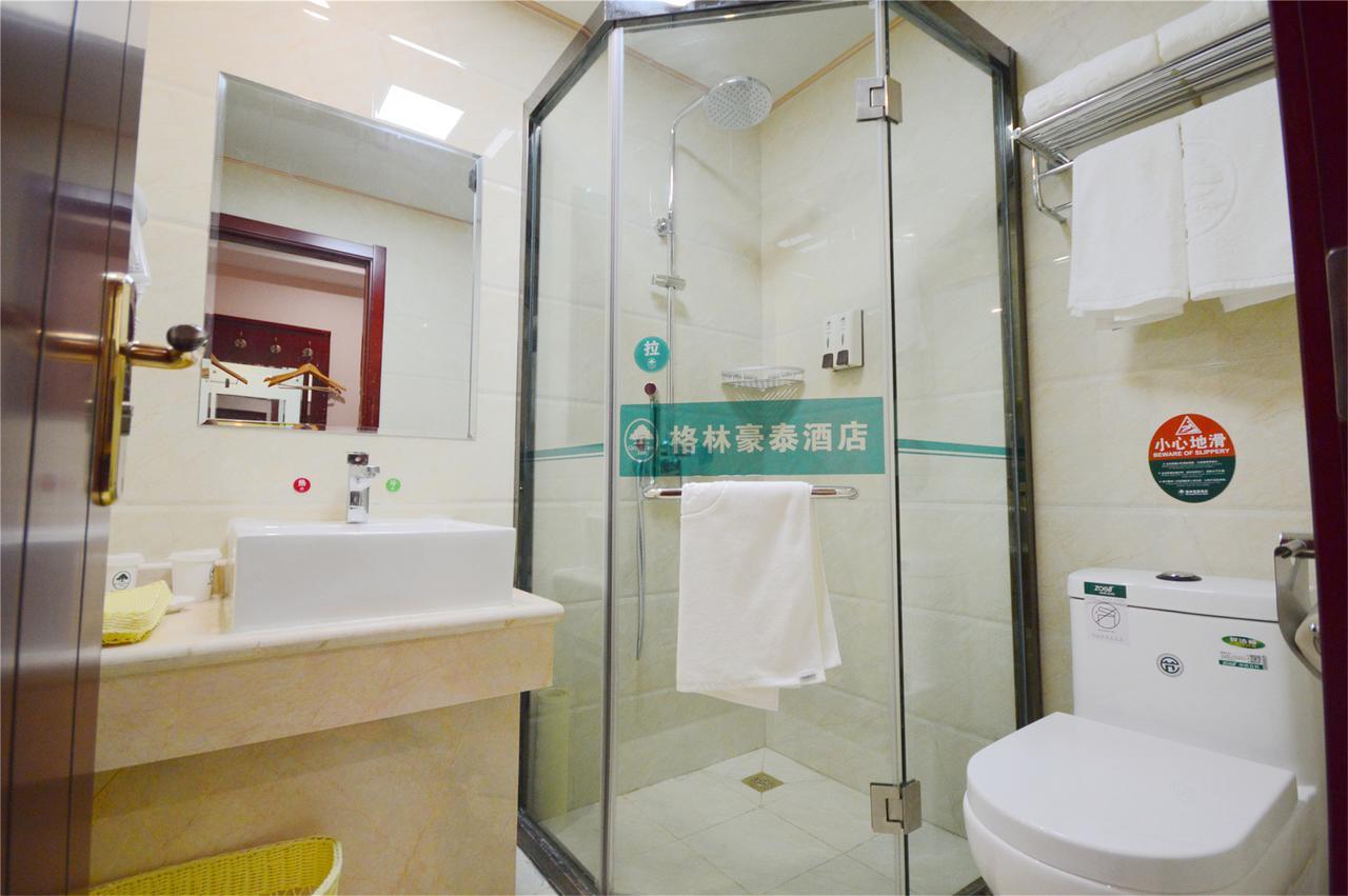 Greentree Inn Jiangsu Yancheng Dongtai Honglan Road Pedestrian Street Express Hotel Esterno foto