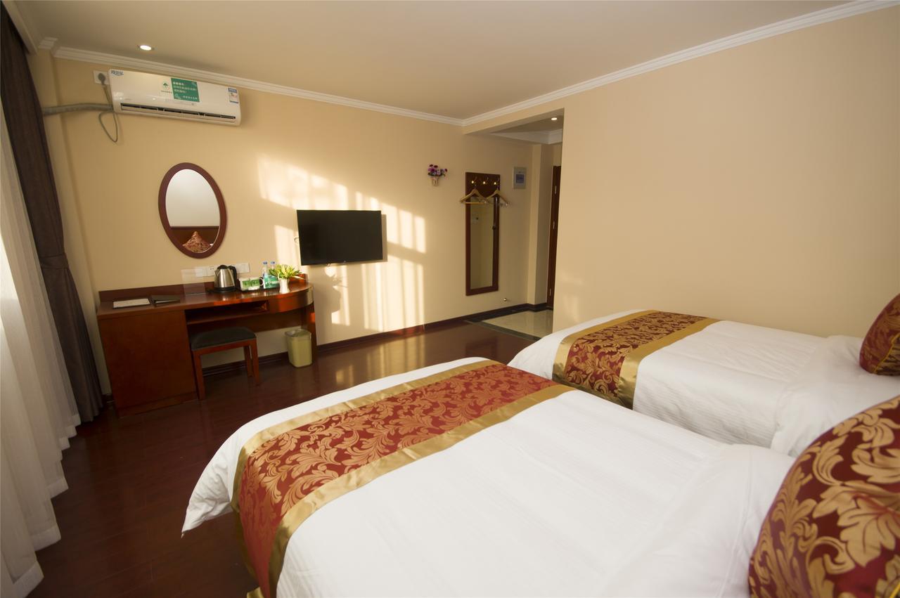 Greentree Inn Jiangsu Yancheng Dongtai Honglan Road Pedestrian Street Express Hotel Esterno foto